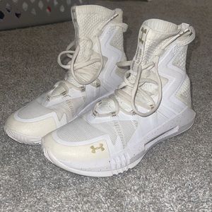 Under Armour HOVR Highlight Ace "White/Metallic Gold" Women's Volleyball